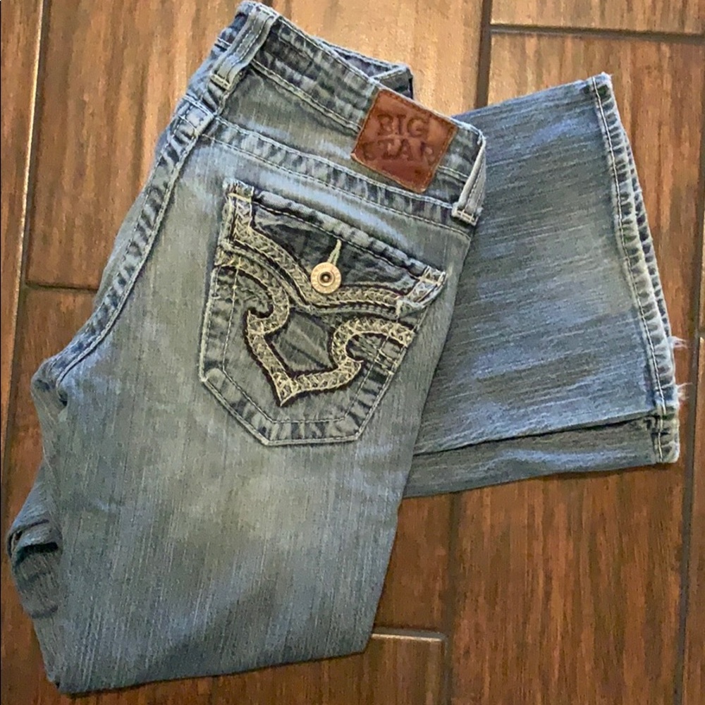 Big Star Ultra Low Rise Jeans